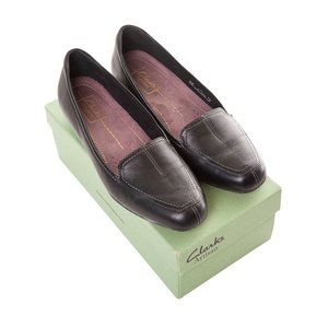 Clarks Shoes Everyday Slip On Loafers Leather Comfort